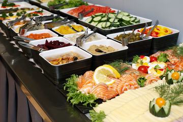 Breakfast buffet