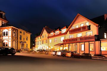Front of property - evening/night