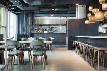 Breakfast area