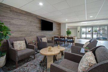 Lobby sitting area