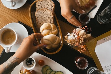 Breakfast buffet