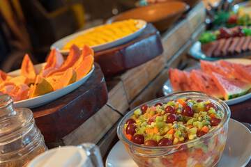 Breakfast buffet