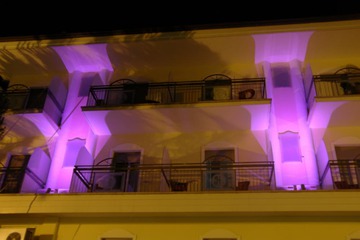 Front of property - evening/night