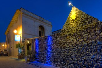 Front of property - evening/night