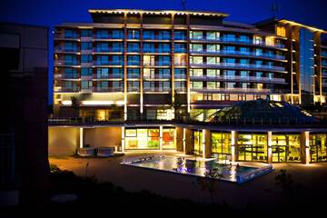Front of property - evening/night
