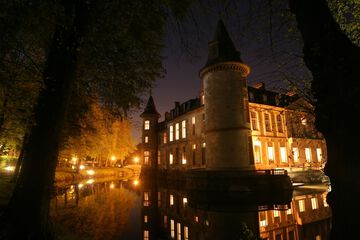 Front of property - evening/night