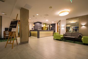 Interior entrance