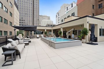 Rooftop pool