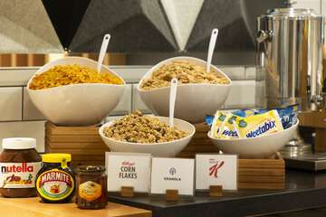 Breakfast buffet
