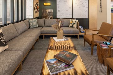 Lobby sitting area