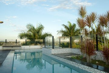 Rooftop pool