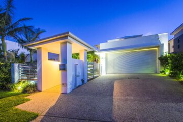 Front of Property - Evening or Night