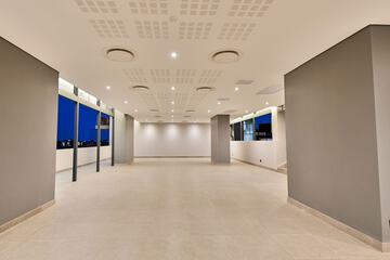 Outdoor banquet area