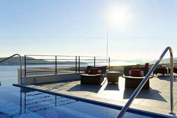 Rooftop pool