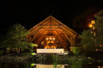 Front of property - evening/night