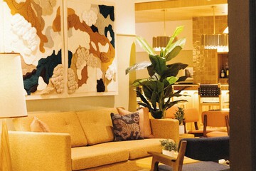 Lobby sitting area