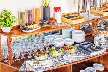 Breakfast buffet