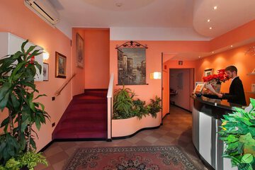 Interior entrance