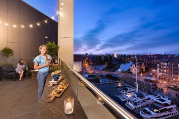 Rooftop terrace