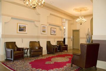 Lobby sitting area