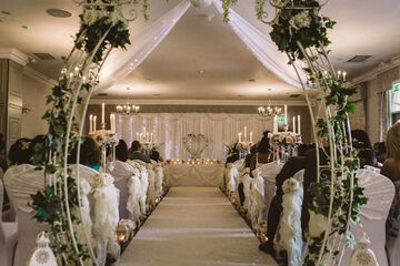 Indoor wedding