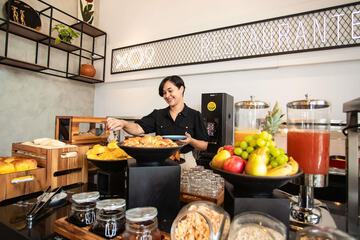 Breakfast area