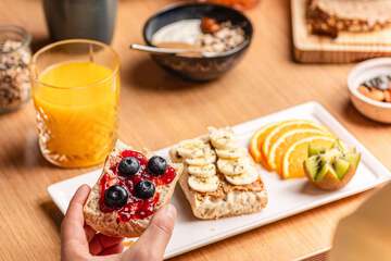 Breakfast area