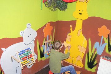 Children's play area - indoor
