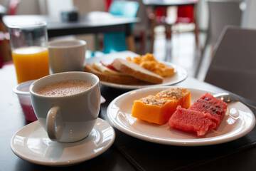 Breakfast area
