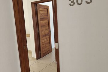 Interior entrance