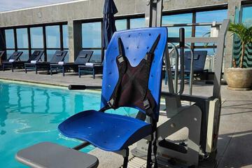 Rooftop pool