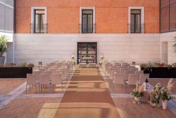 Indoor wedding
