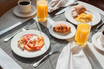 Breakfast area
