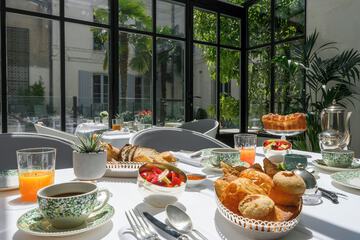 Breakfast area