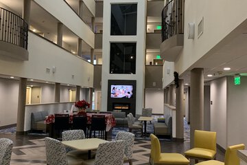 Lobby sitting area