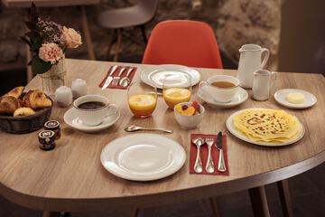 Breakfast area