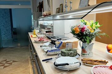 Breakfast area