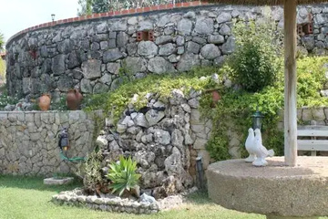 outside