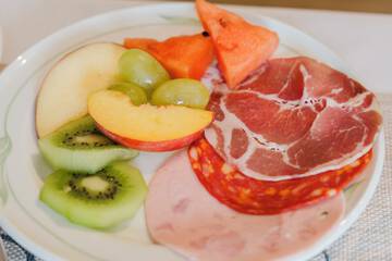 Breakfast buffet