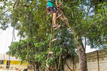 Ziplining
