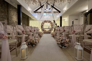 Indoor wedding