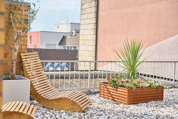 Rooftop terrace