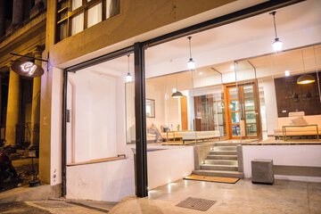 Front of property - evening/night