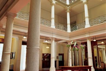 Interior entrance