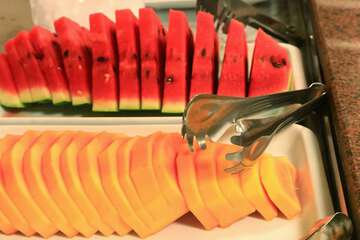 Breakfast buffet