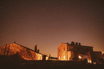 Front of property - evening/night