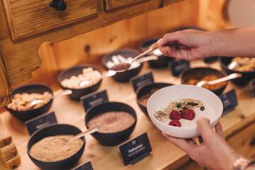 Breakfast buffet