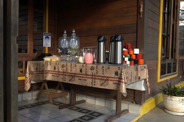 Breakfast area