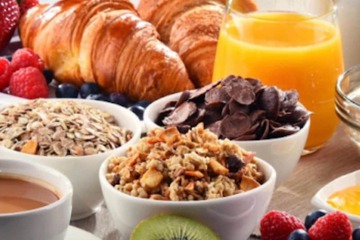 Breakfast buffet
