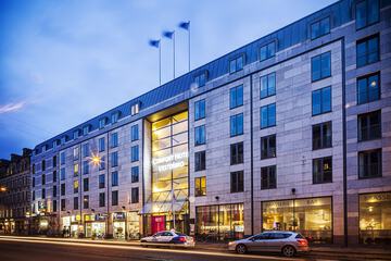 Front of property - evening/night